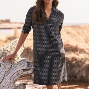 Garnet Hill Modern Tencel Shirtdress